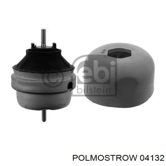 04132 Polmostrow Silenciador, parte traseira