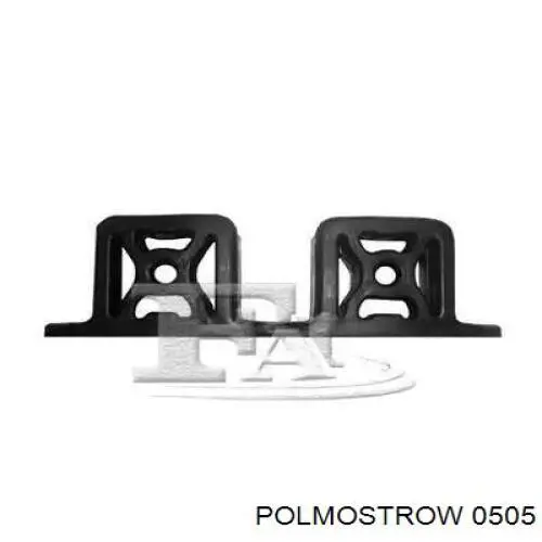 Silenciador, parte traseira Polmostrow 0505 preço, a partir de 86,39 USD