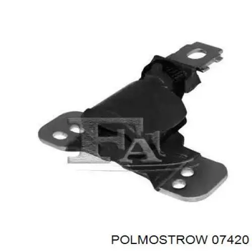 07420 Polmostrow Silenciador, parte traseira