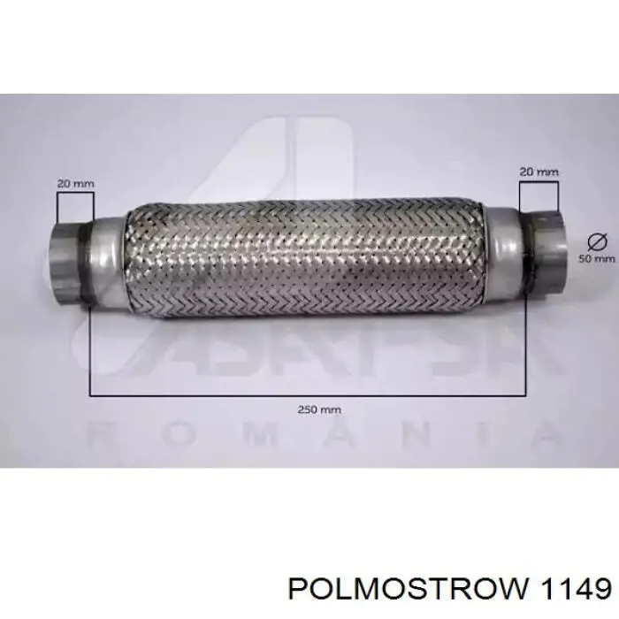 1149 Polmostrow Silenciador, parte traseira