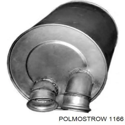 1166 Polmostrow Silenciador, parte traseira