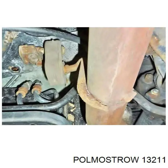 13211 Polmostrow Silenciador, parte traseira