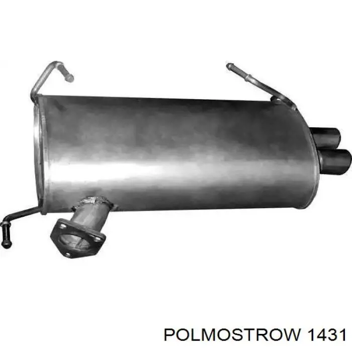 1431 Polmostrow Silenciador, parte central