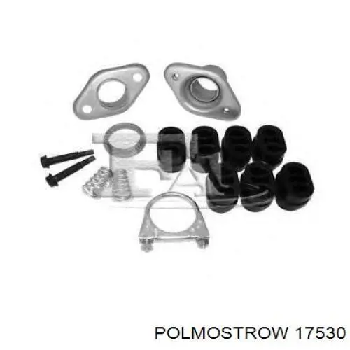 Silenciador, parte traseira Polmostrow 17530 preço, a partir de 82,52 USD