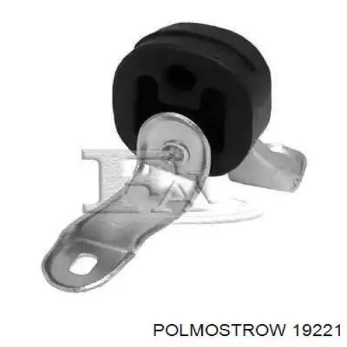 19221 Polmostrow Silenciador, parte traseira