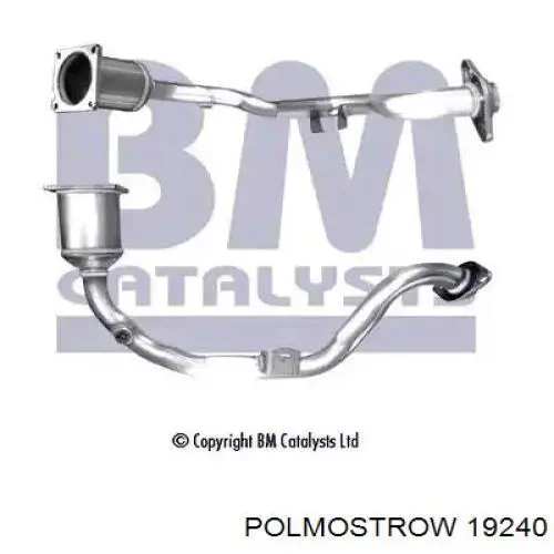 Tubo de admissão dianteiro (calças) do silenciador Polmostrow 19240 preço, a partir de 46,46 USD