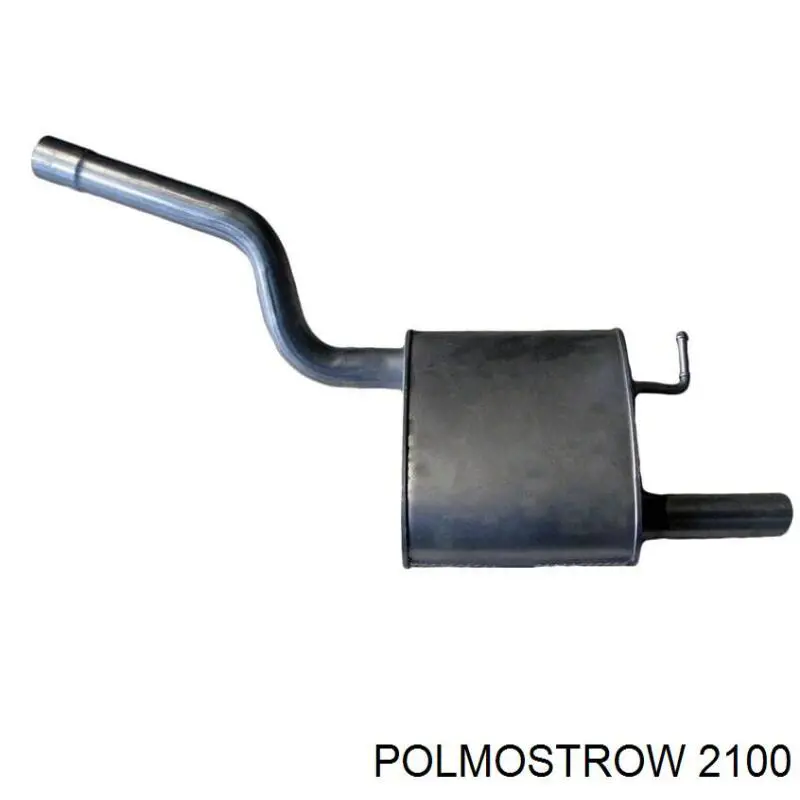 2100 Polmostrow Silenciador, parte traseira