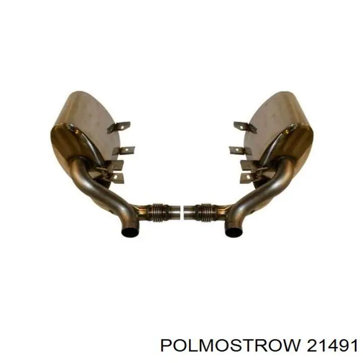 Compre 10112 Asmet Silenciador, parte traseira