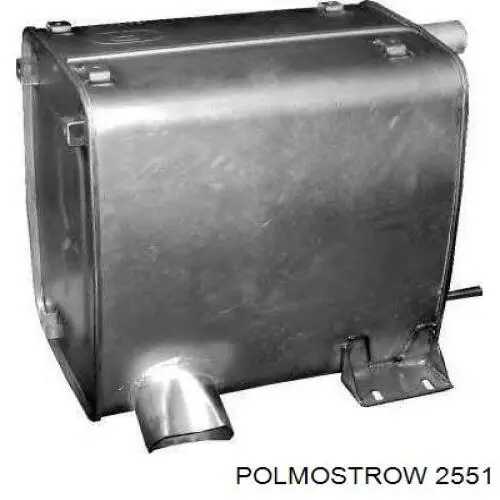 Silenciador, parte traseira Bosal 219135 preço, a partir de 68,12 USD