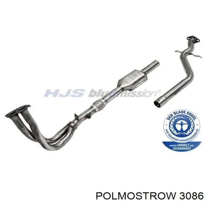 3086 Polmostrow Silenciador, parte central