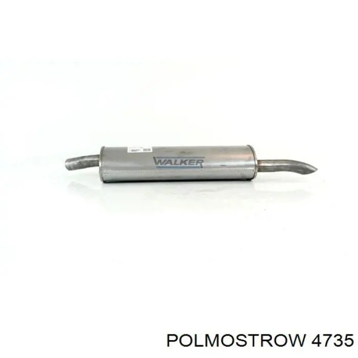 4735 Polmostrow Silenciador, parte dianteira