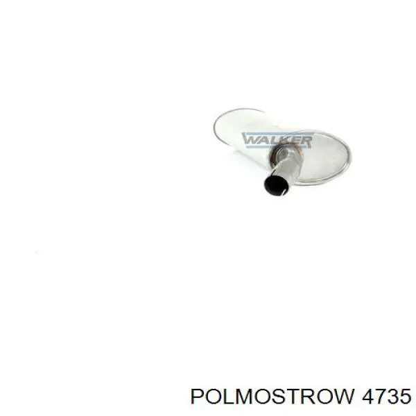 Silenciador, parte dianteira Polmostrow 4735 preço, a partir de 90,50 USD
