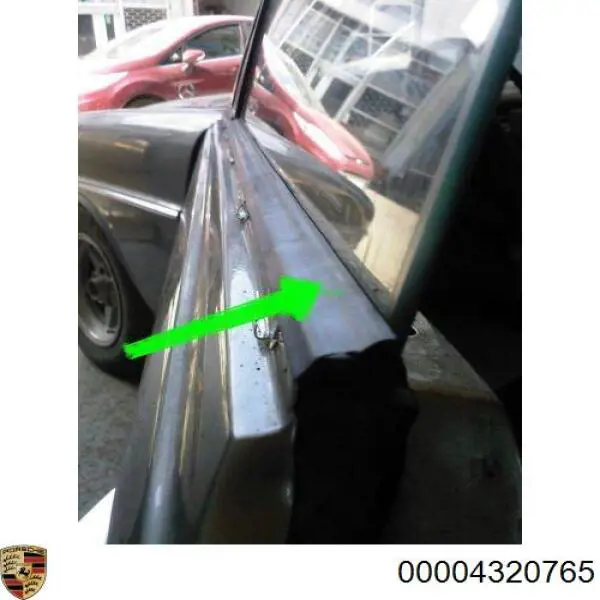 00004320765 Porsche Chapa de sensor de chuva
