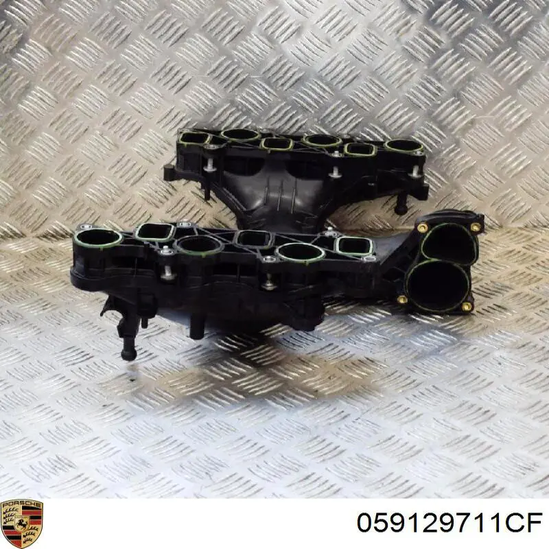 059129711CF Porsche Tubo coletor de admissão