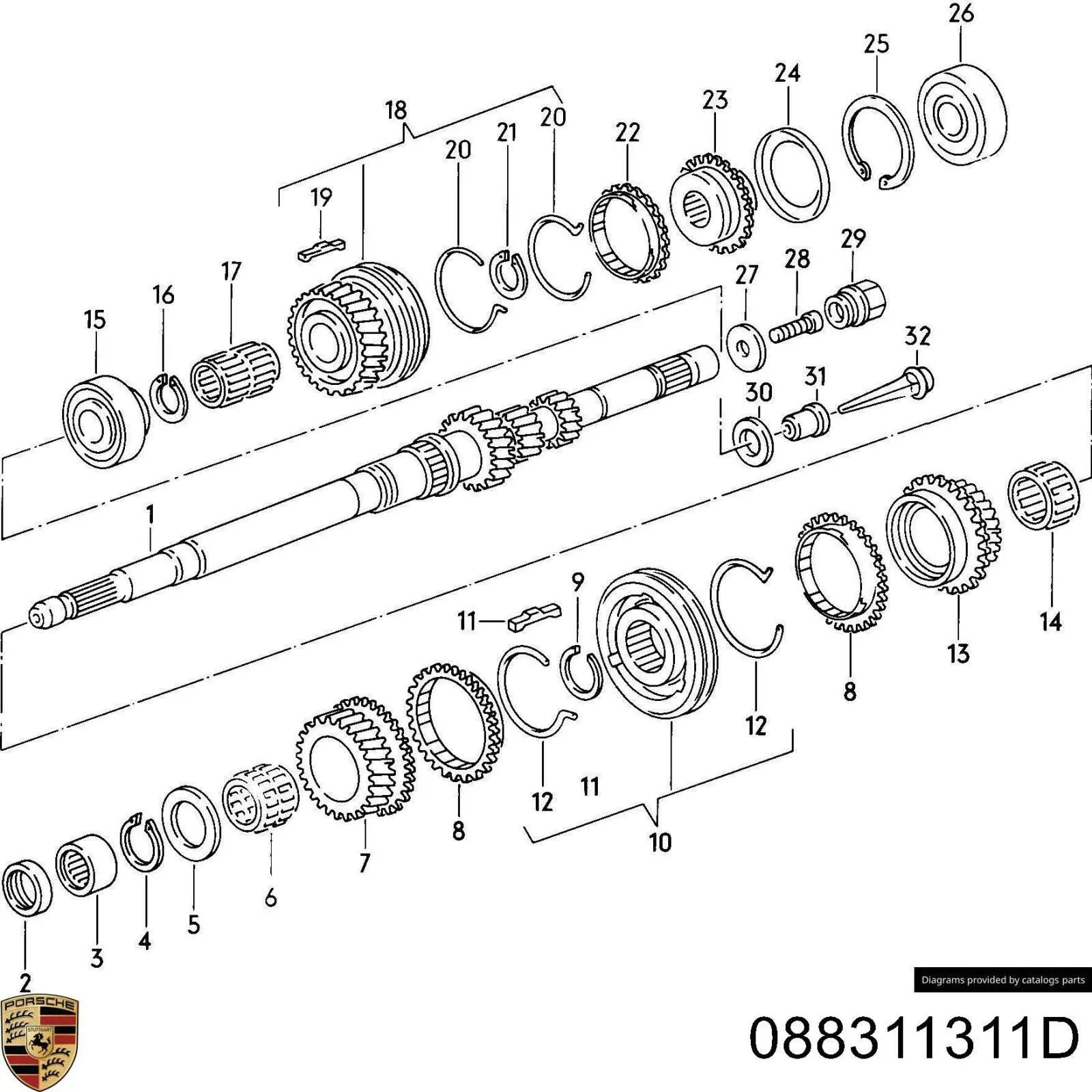  VAG 088311311C preço, a partir de 5,41 USD