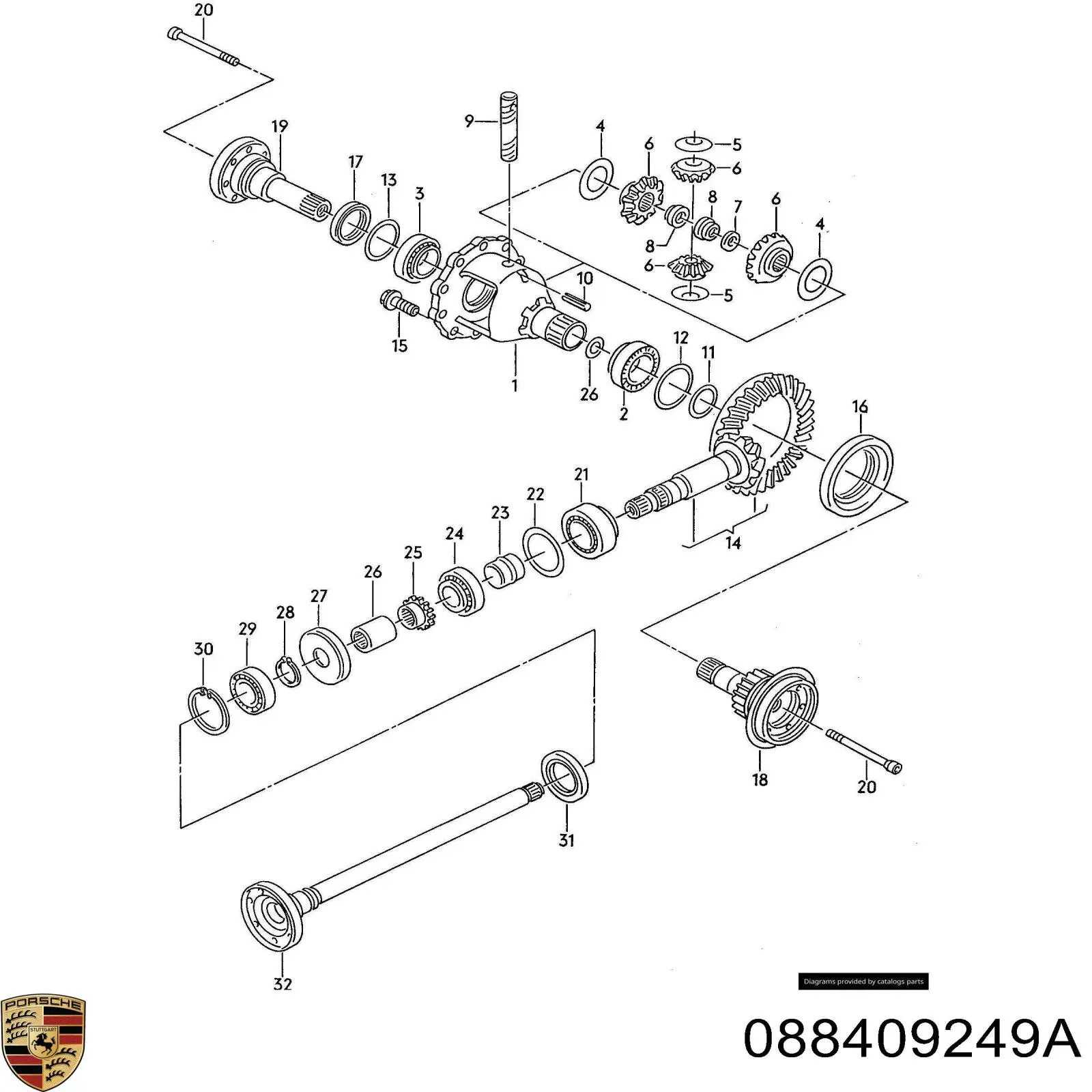 Compre 088409249A Porsche 