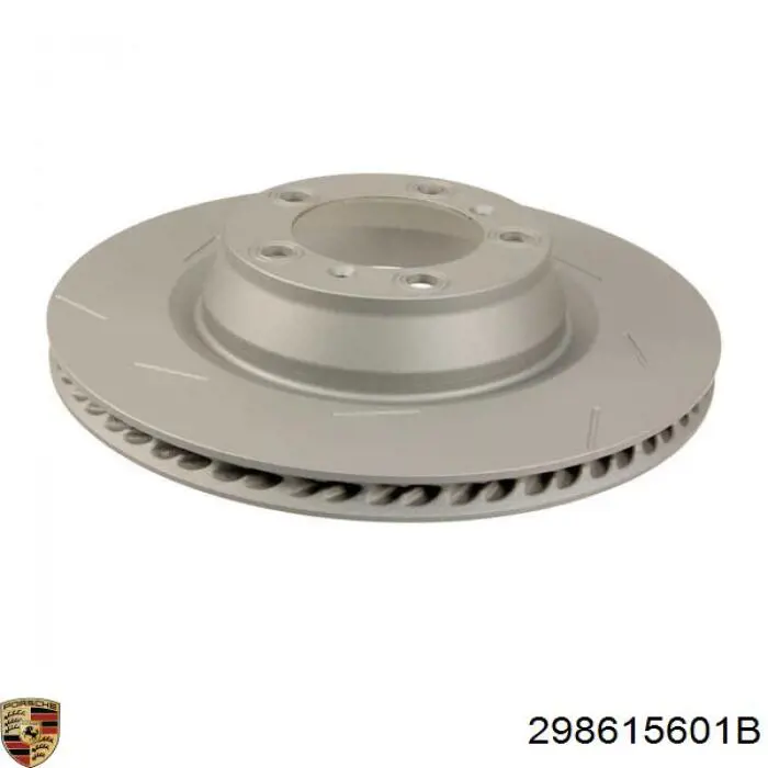 298615601B Porsche Disco do freio traseiro
