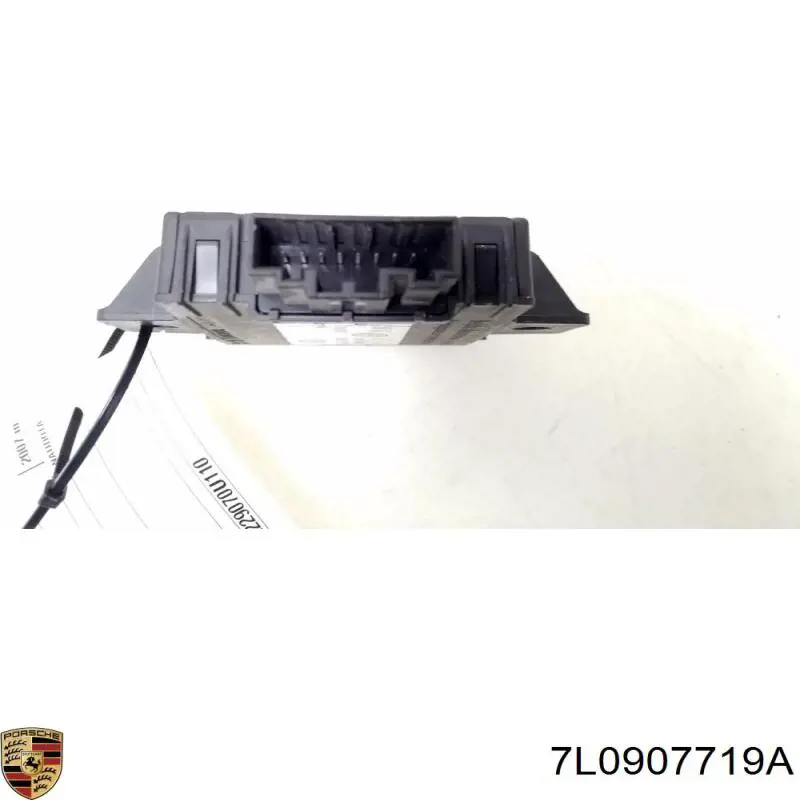 Unidade de controlo (Centralina eletrônica) de sinalização Porsche 7L0907719A