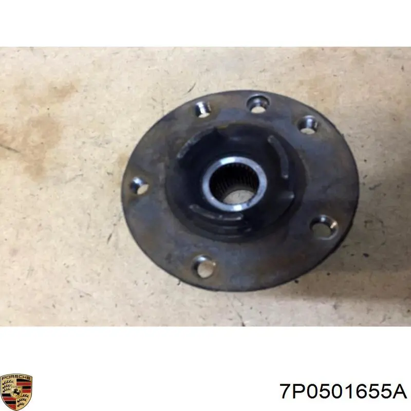7P0501655A Porsche Cubo traseiro
