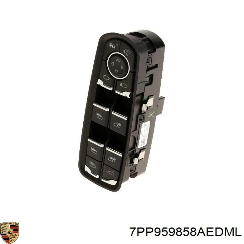 Unidade de botões dianteira esquerda de controlo de elevador de vidro Porsche 7PP959858AEDML preço, a partir de 71,48 USD