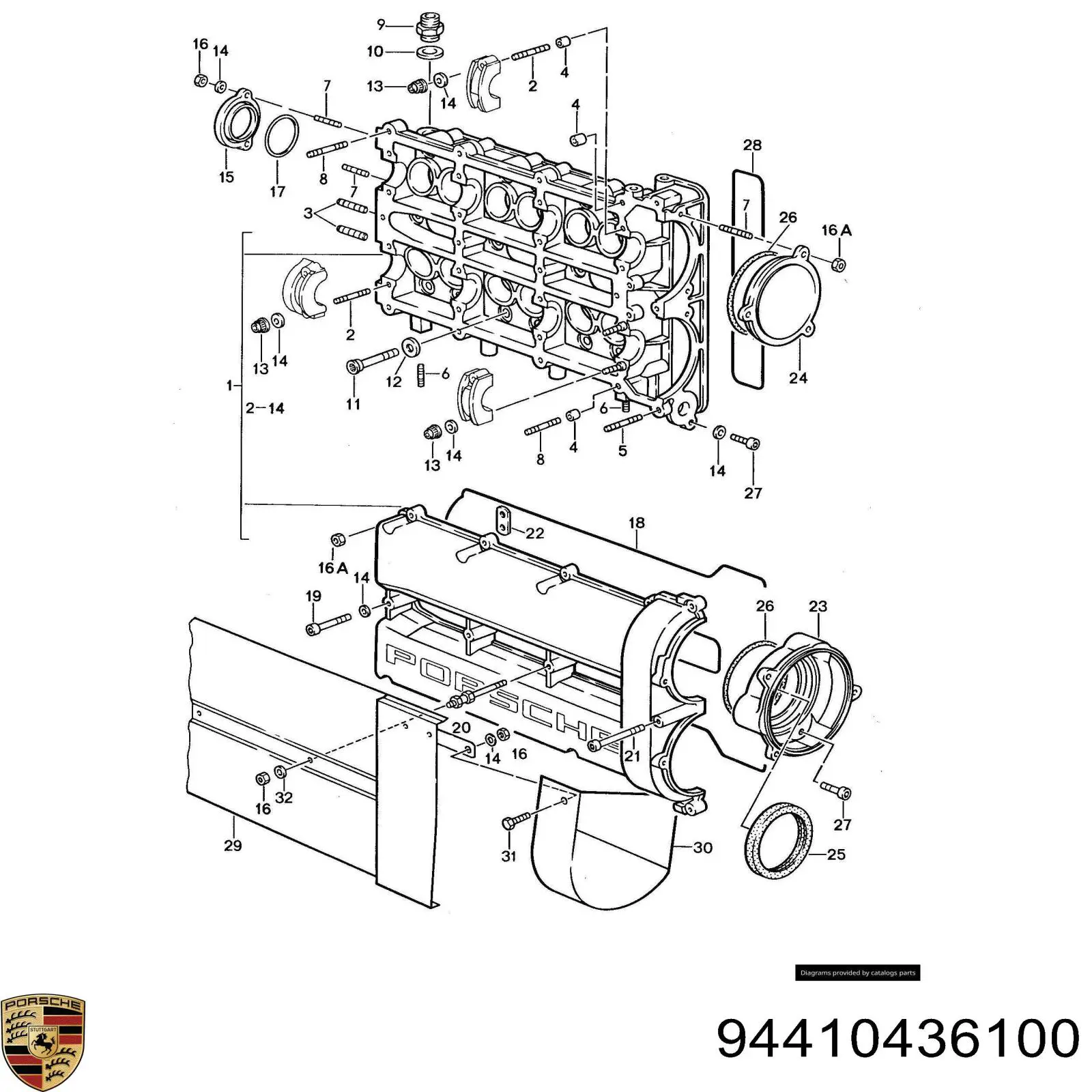 94410436100 Porsche 