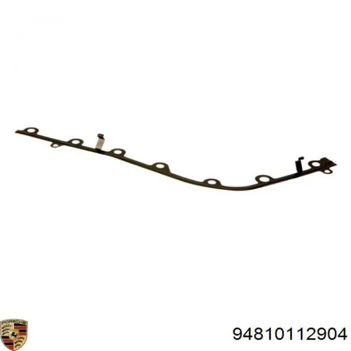 Vedante esquerdo de tampa dianteira de motor Porsche Cayenne  955