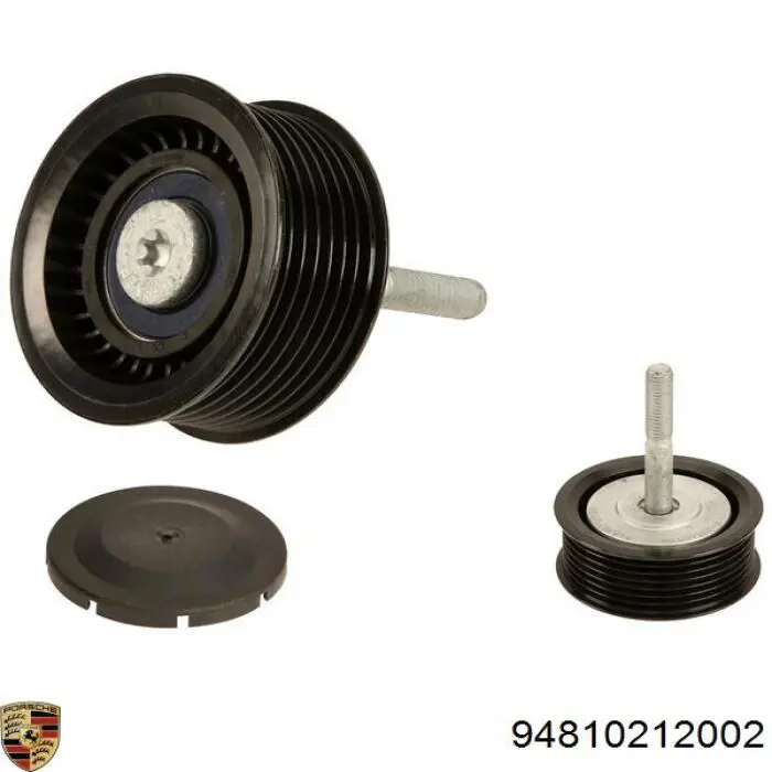 94810212002 Porsche Rolo parasita da correia de transmissão
