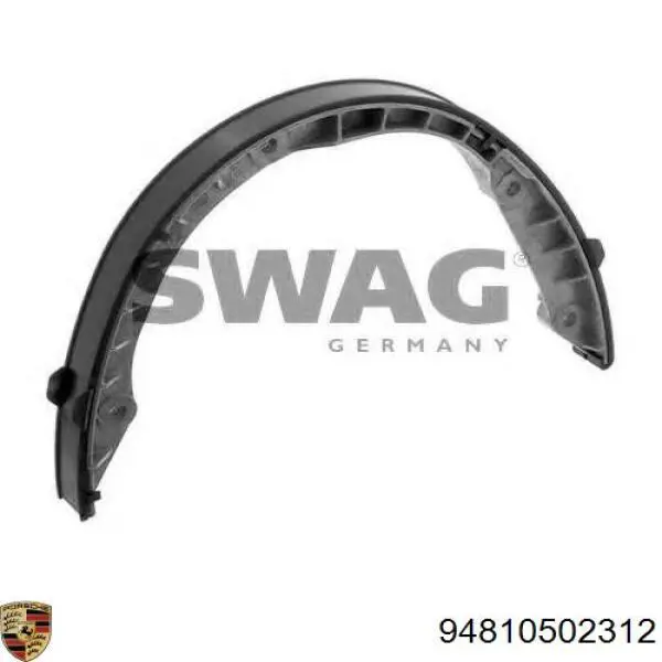Amortecedor de cadeia do mecanismo de distribuição de gás, superior CBC Porsche Cayenne II 92A