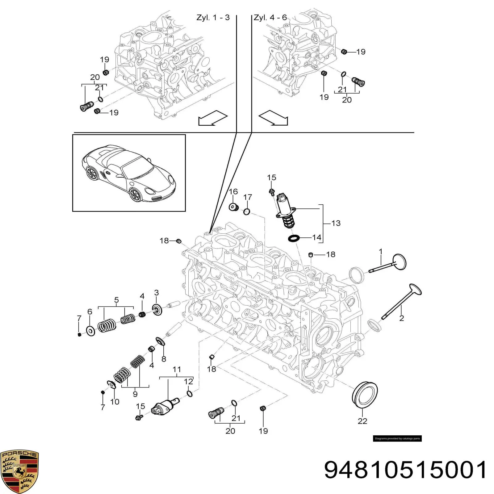  Porsche 94810515001 preço, a partir de  