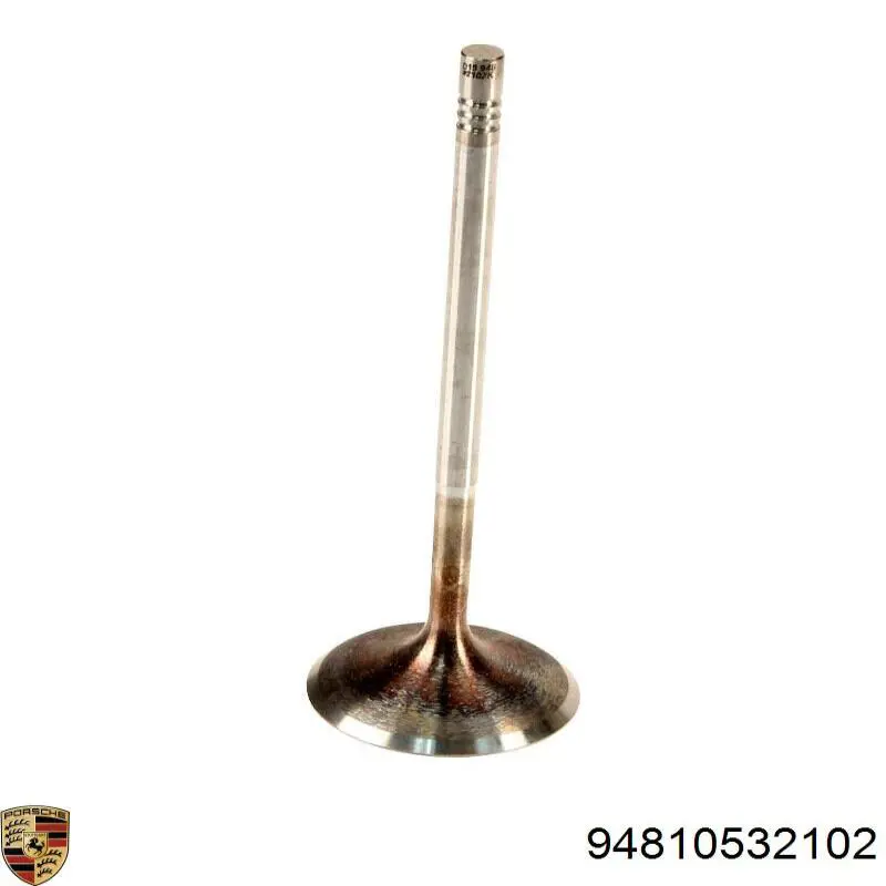 94810532102 Porsche Válvula de admissão