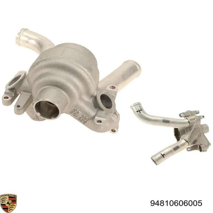 Caixa do termostato Porsche Cayenne  955