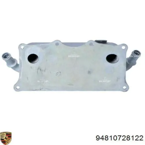 Compre 94810728122 Porsche Radiador de óleo (frigorífico), debaixo de filtro