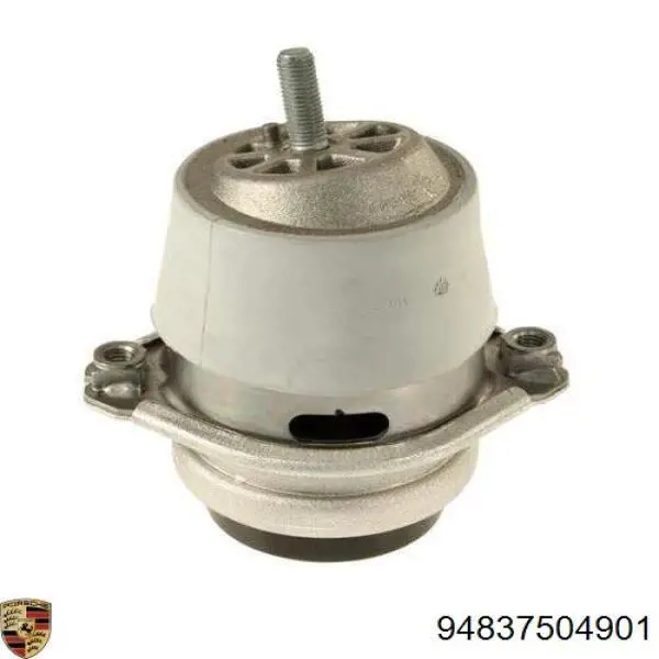 94837504901 Porsche Coxim (suporte) esquerdo de motor