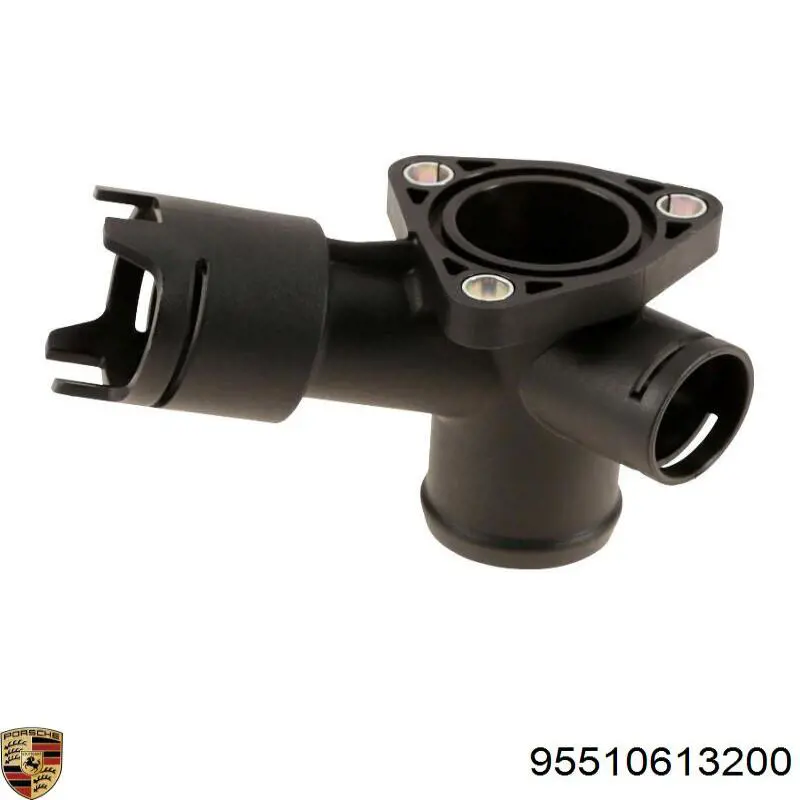95510613200 Porsche Flange do sistema de esfriamento (união em T)
