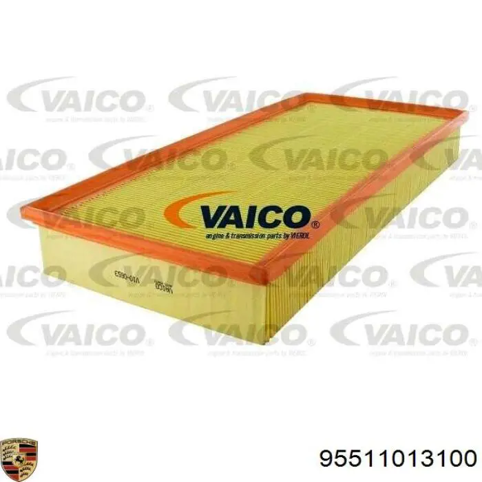 95511013100 Porsche Filtro de ar