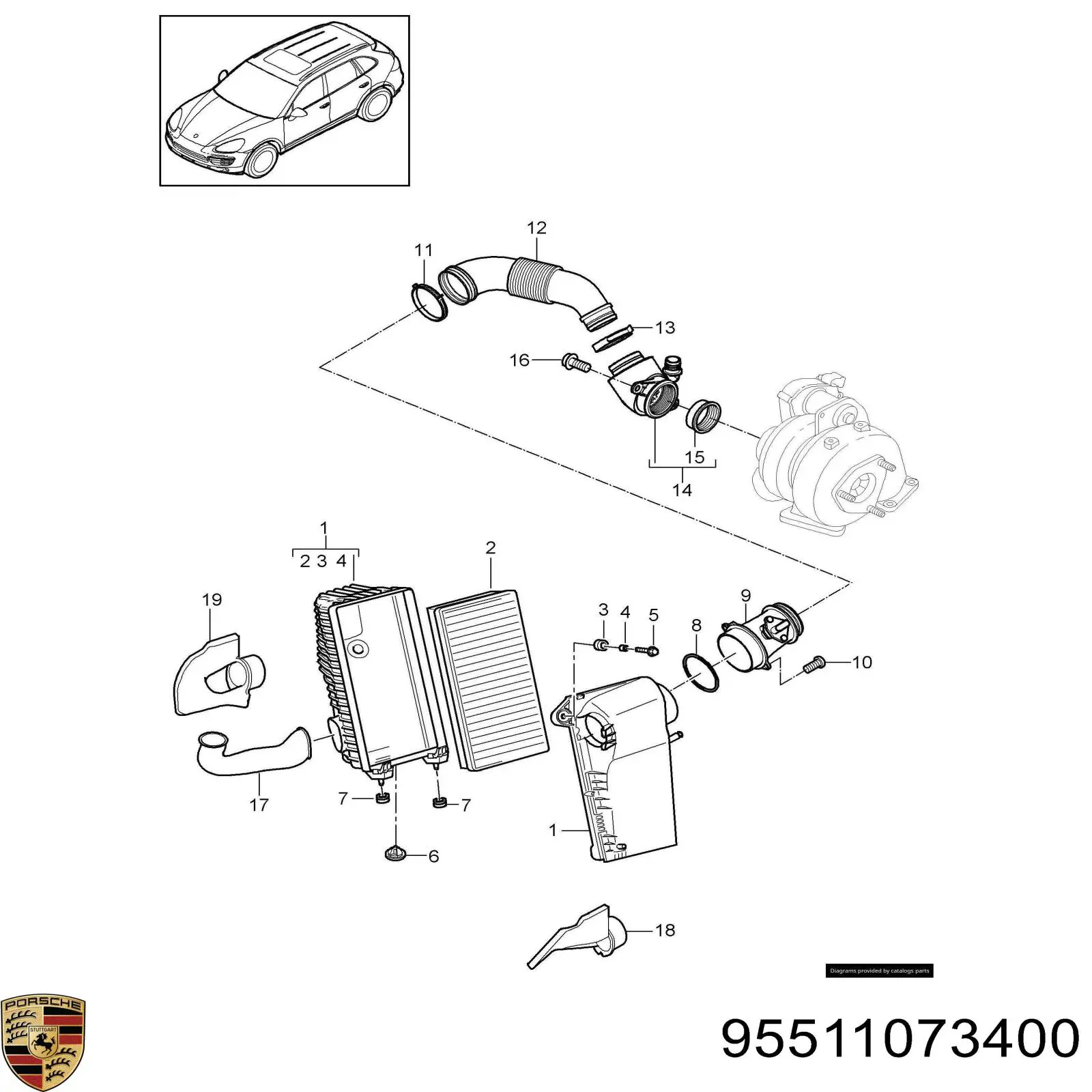  Porsche 95511073400 preço, a partir de 5,91 USD