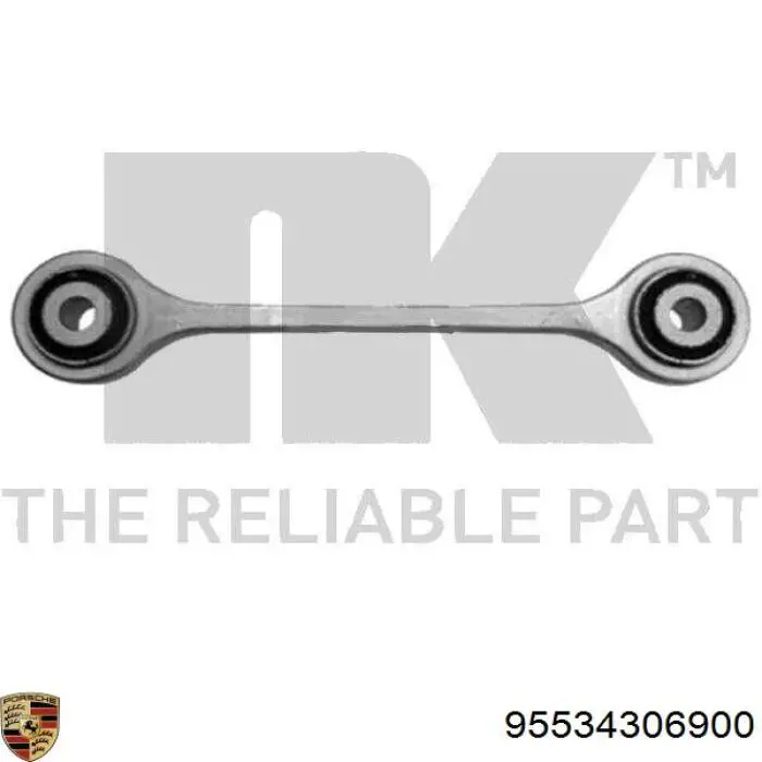 95534306900 Porsche Montante de estabilizador dianteiro