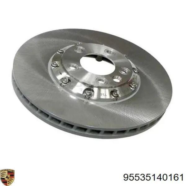 95535140161 Porsche Disco do freio dianteiro