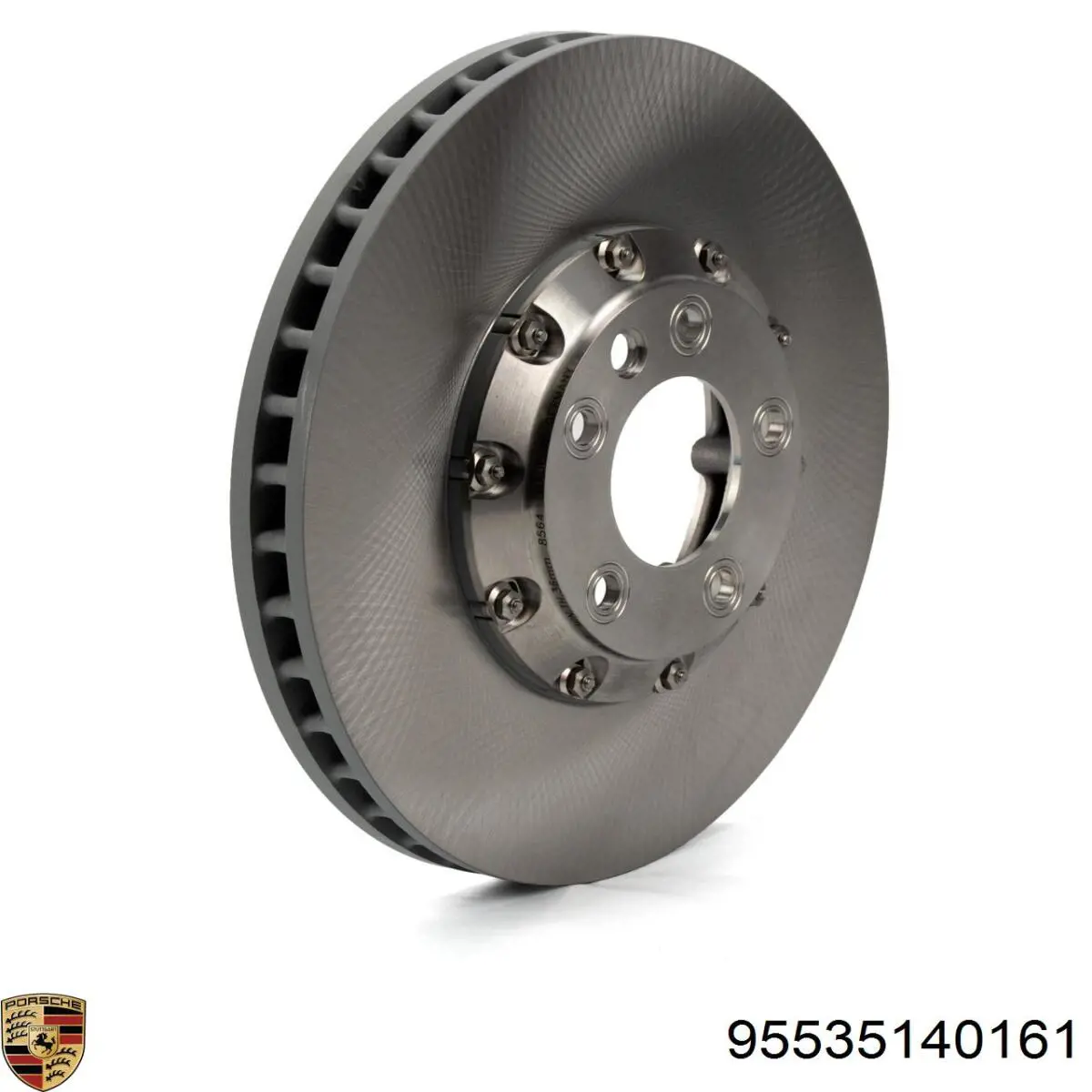 Compre 95535140161 Porsche Disco do freio dianteiro