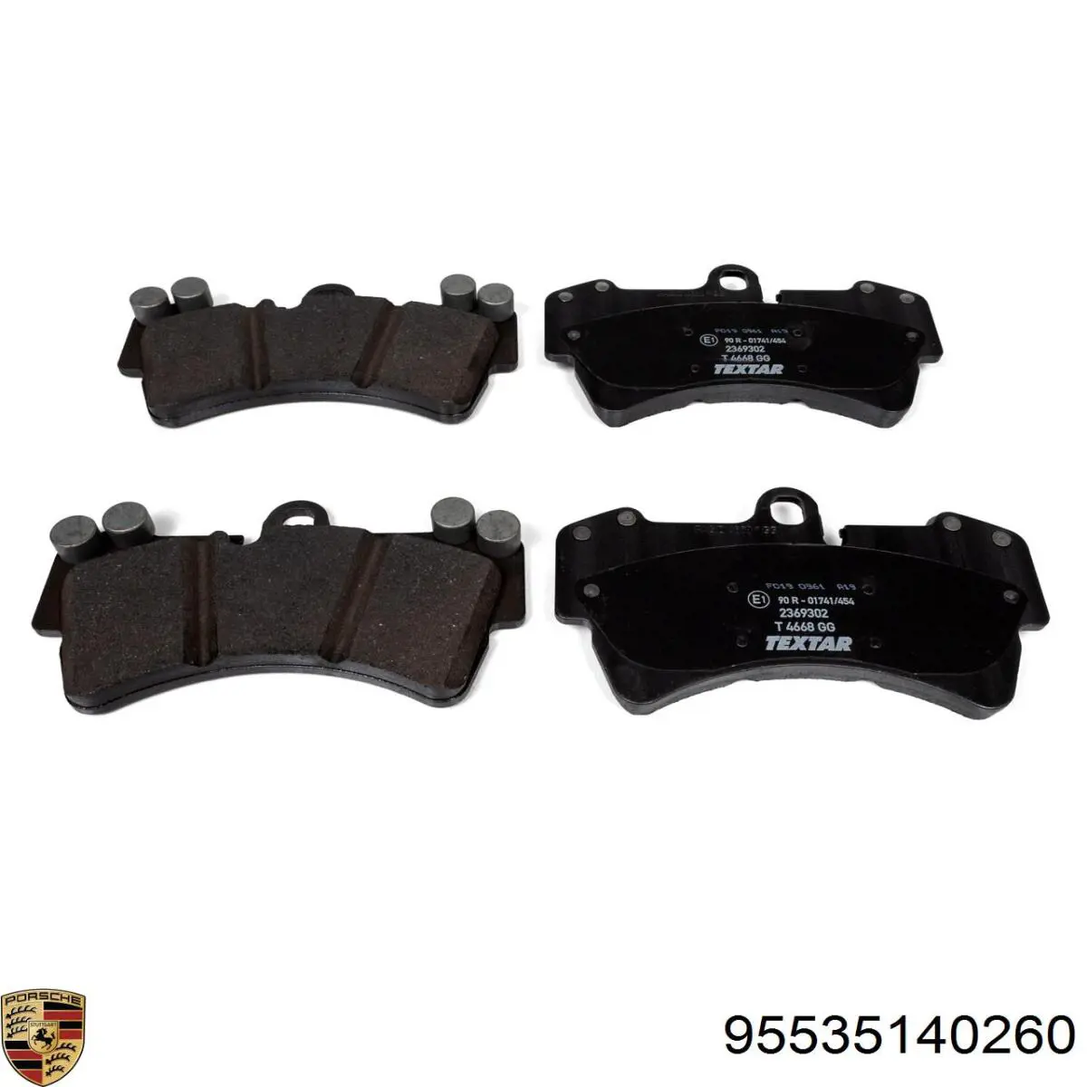 Compre 95535140260 Porsche Disco do freio dianteiro