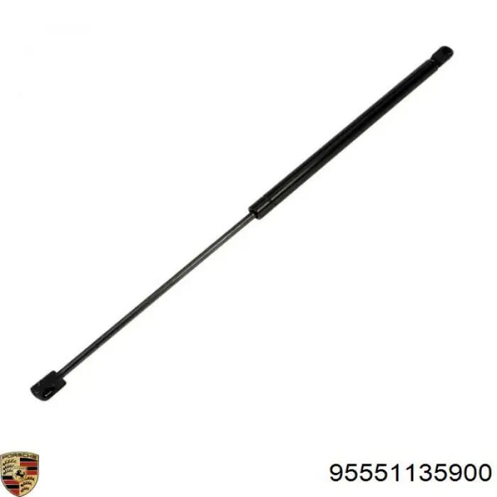 95551135900 Porsche Amortecedor da capota