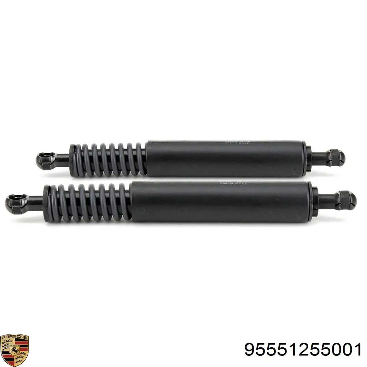 95551255001 Porsche Amortecedor de tampa de porta-malas (de 3ª/5ª porta traseira)