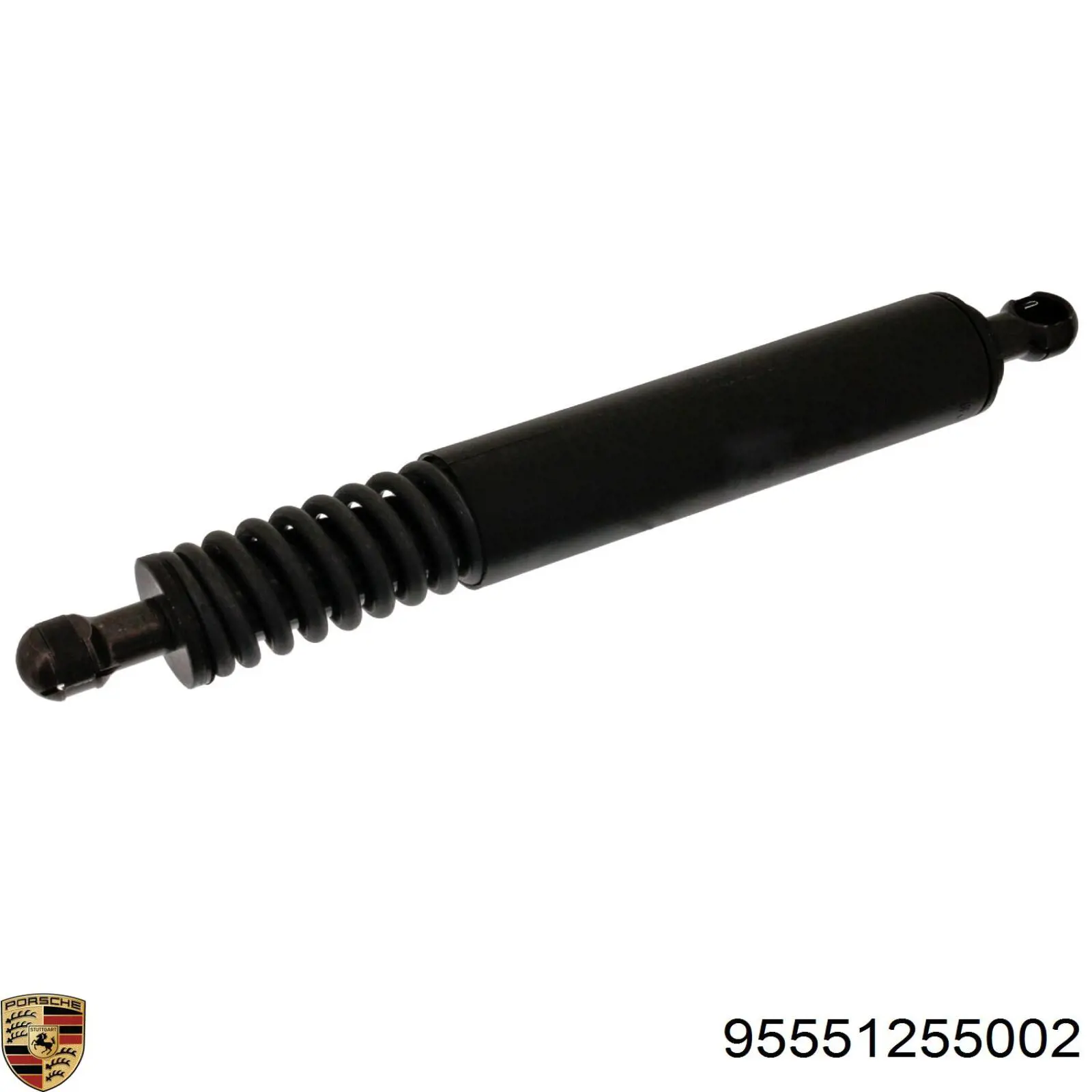 95551255002 Porsche Amortecedor de tampa de porta-malas (de 3ª/5ª porta traseira)