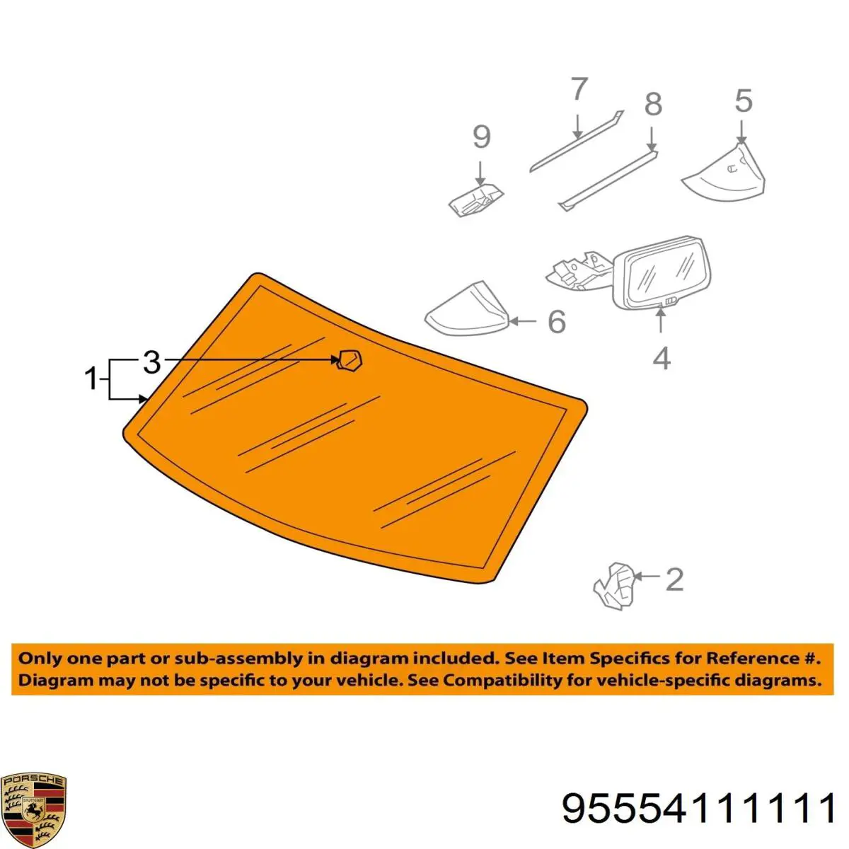 Pára-brisas VAG 7L0845099H preço, a partir de 168,16 USD