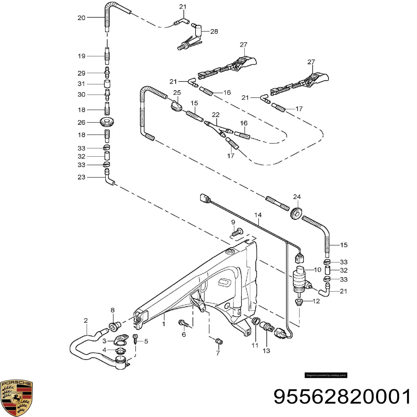 95562820001 Porsche 