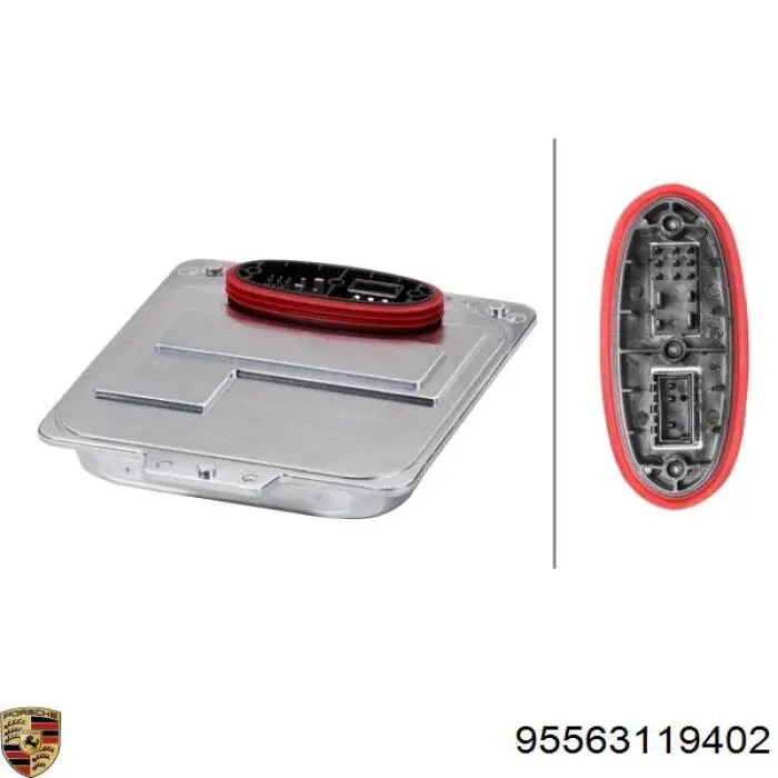 Compre 95563119402 Porsche Unidade de encendido (xénon)