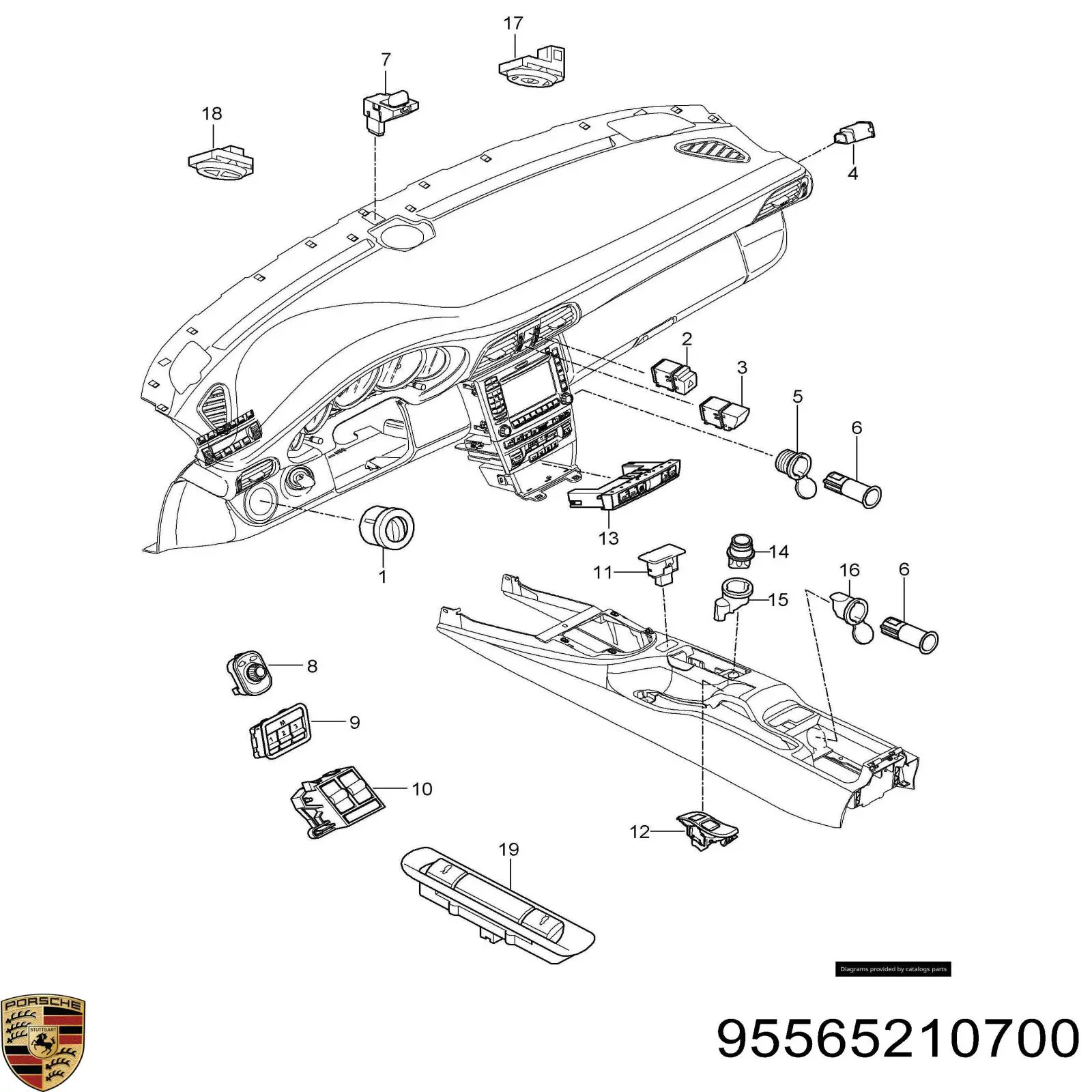  Porsche 95565210700 preço, a partir de 44,48 USD