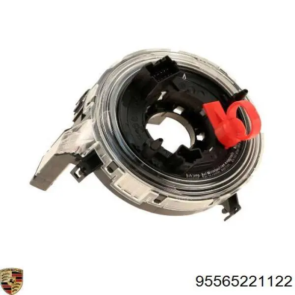 95565221122 VAG Anel AIRBAG de contato, cabo plano do volante