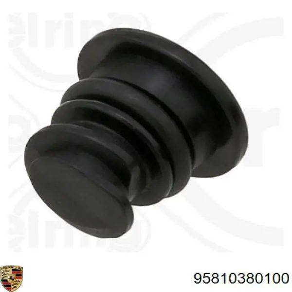 95810380100 Porsche Tampão de panela de motor
