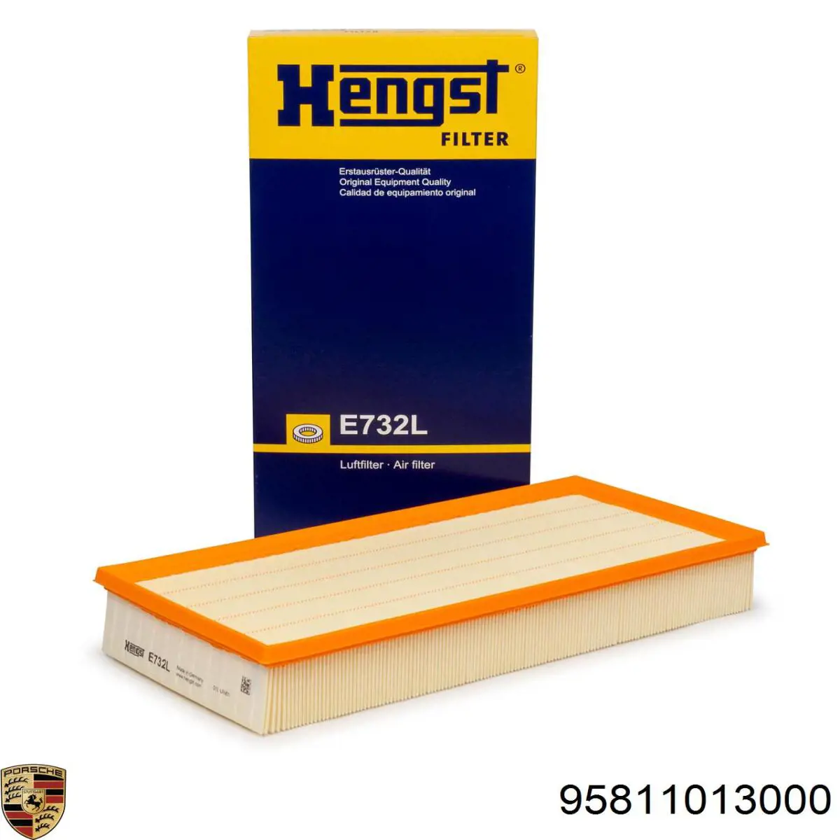 Compre 95811013000 Porsche Filtro de ar